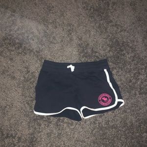 Three pair of Abercrombie girls shorts